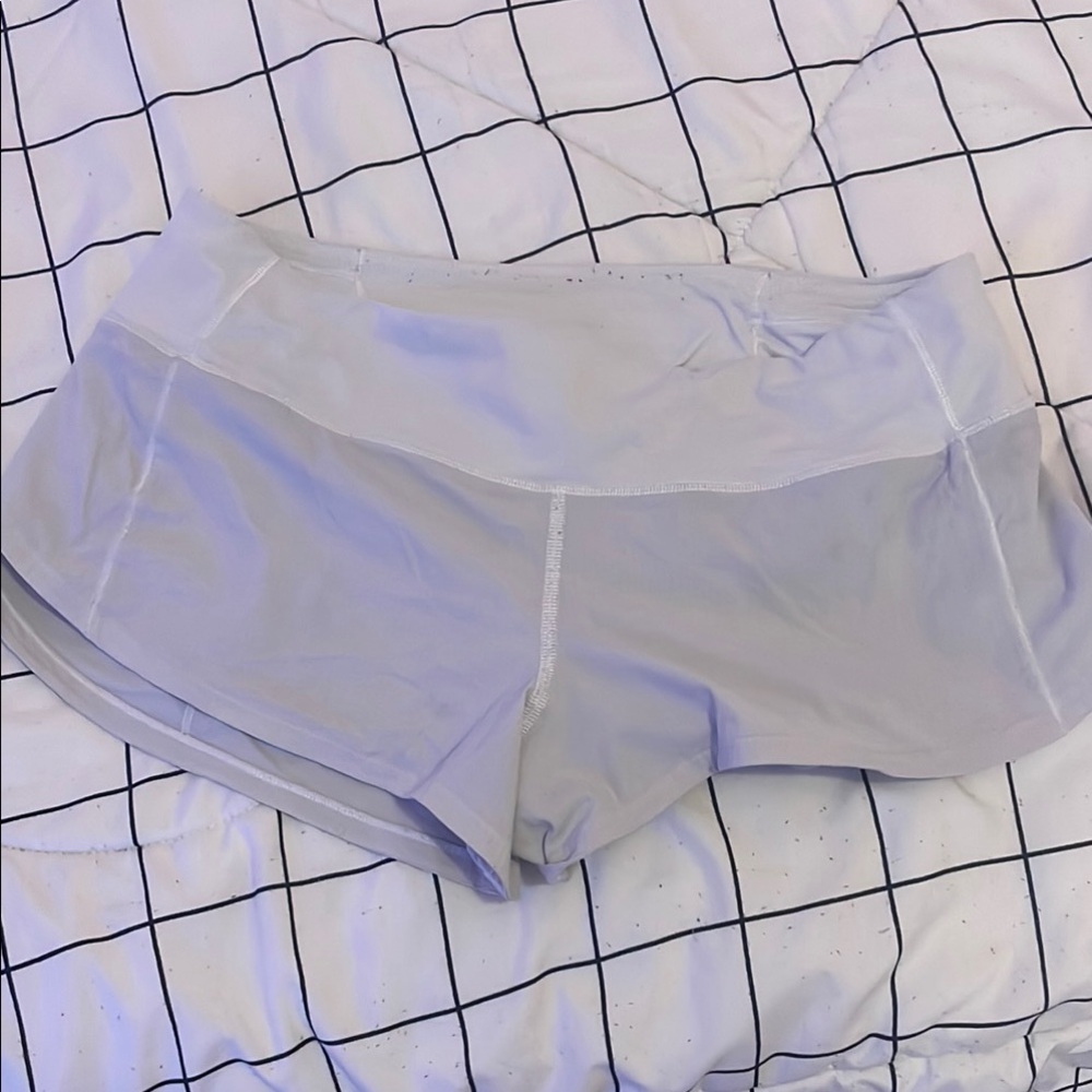 Light Gray Athletic Shorts ( Lululemon)  worn once or twice
